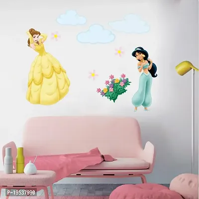 Printaart Vinyl Fairy Princess Wall Stickers Murals Wall Decals for Girls Room  Nursery Baby Bedroom-thumb3