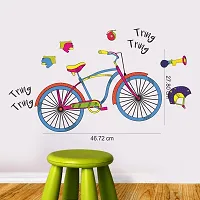 Printaart Wall-Ons Easy Rider PVC Vinyl Wall Sticker (0.01 cm x 76.2 cm x 30.48 cm) Multicolour-thumb2