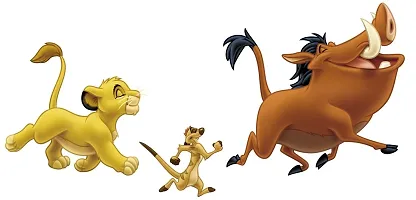 Printaart Nilaya The Lion King Giant wall stickers-thumb1