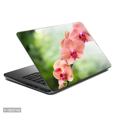 Printaart Beautiful Flower Bunch Wallpaper Sticker Laptop Skin 17 inch