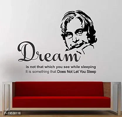 Printaart Wallstick D.R. A. P. J. Abdul Kalam Wall Sticker (Vinyl 49 cm x 4 cm x 4 cm)-thumb3