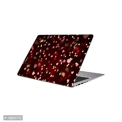 Printaart Love Heart Wallpaper Sticker Decals Vinyl for Laptop Skin PVC Vinyl Laptop Decal 17-thumb0