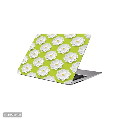 Printaart 3D Flower Wallpaper Sticker Decals Vinyl for Laptop Sticker PVC Vinyl Laptop Decal 17 Inch-thumb0