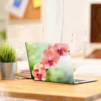 Printaart Beautiful Flower Bunch Wallpaper Sticker Laptop Skin 17 inch-thumb1