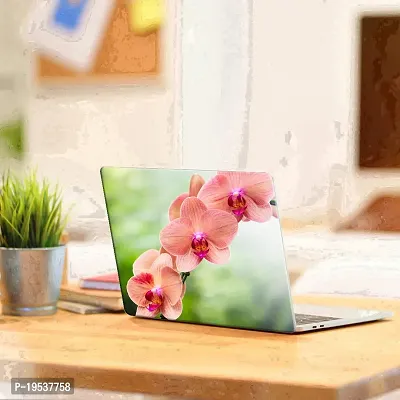 Printaart Beautiful Flower Bunch Wallpaper Sticker Laptop Skin 17 inch-thumb2