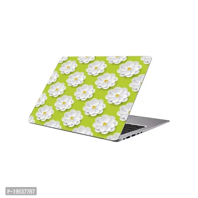 Printaart Laptop 3D Flower Wallpaper Sticker 17 Inch-thumb0