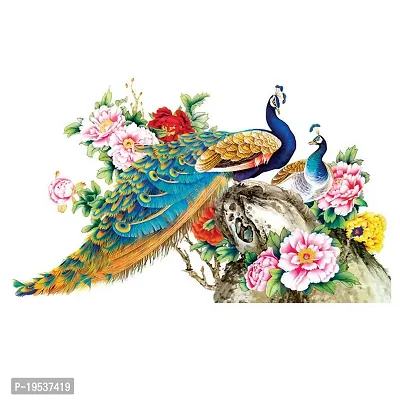 Printaart Vinyl Birds Wall Sticker 40cm x 70 cm Multicolour-thumb0