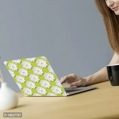 Printaart Laptop 3D Flower Wallpaper Sticker 17 Inch-thumb3