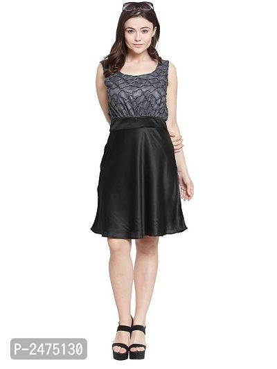 Imported Satin Women's Dress-thumb0