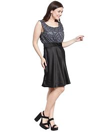 Imported Satin Women's Dress-thumb1