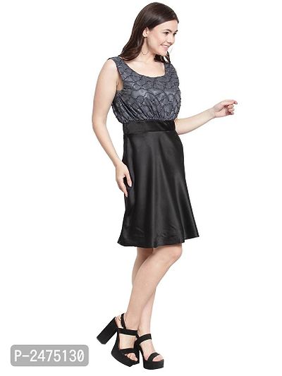 Imported Satin Women's Dress-thumb2