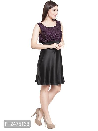 Imported Satin Women's Dress-thumb2