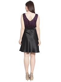 Imported Satin Women's Dress-thumb2