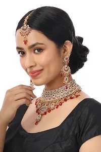 Pearls Wedding  Necklace Jewelry Set-thumb1