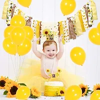 New S.S Creation Solid Premium Metallic Balloon (50+50+50=150 Pcs) For Birthday and party Balloon(Yellow, Pack of 3)-thumb2