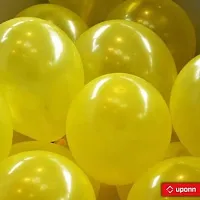 New S.S Creation Solid Premium Latex Balloons Solid Color 200 Pcs Balloon (Yellow, Green Pack of 200)-thumb3