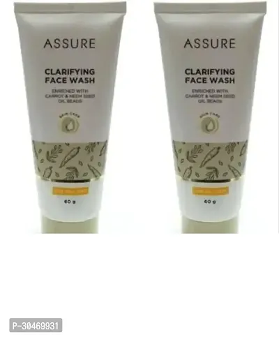 Assure Clarifying Pack of 2 Face Wash 120 g