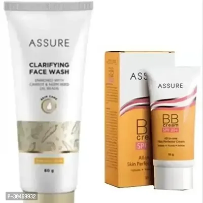 Clarifying face wash enriched with carrot neem 60 g Face Wash 60 g with Assure BB Cream SPF 30-thumb0