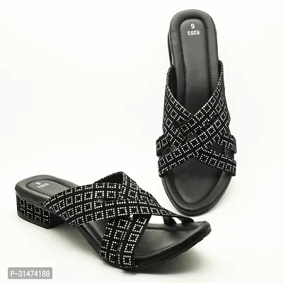 Modern Gorgeous Latest Women Heel Sandal-thumb2