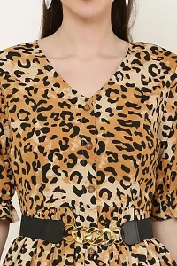 CHEETAH PRINT FRONT OPEN DRESS-thumb4