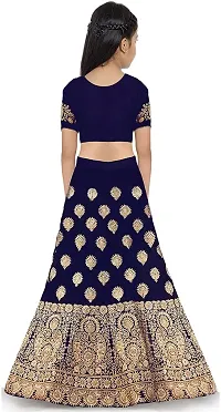 Stylish Fancy Satin Lehenga Cholis For Girl-thumb1