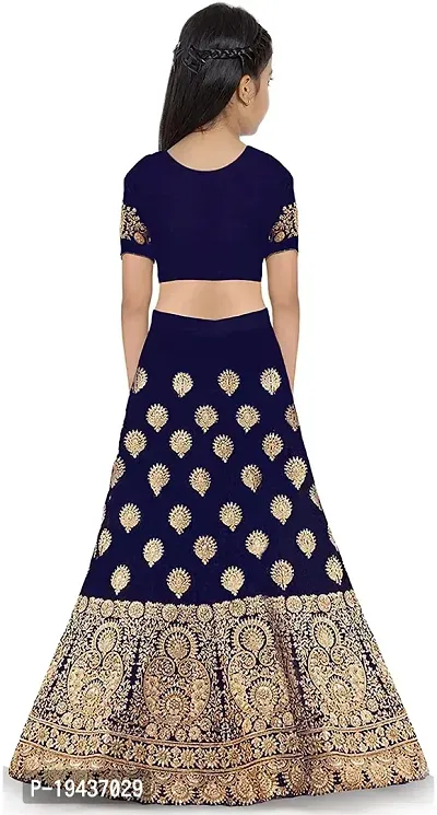 Stylish Fancy Satin Lehenga Cholis For Girl-thumb2