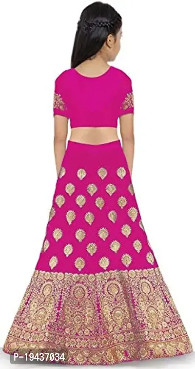 Stylish Fancy Satin Lehenga Cholis For Girl-thumb2