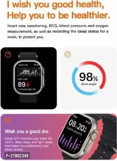 T800 ultra smart watch with wireless charging Smartwatch-thumb4