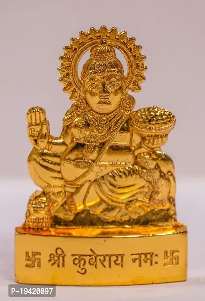 KESAR ZEMS Brass Metal Kuber Idol (11x6x2)-thumb0