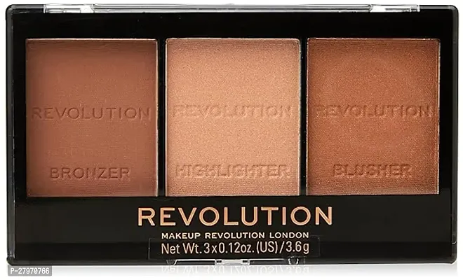 Makeup Revolution London Ultra Sculpt  Contour Kit, Ultra Light/Medium C04, 11g-thumb0