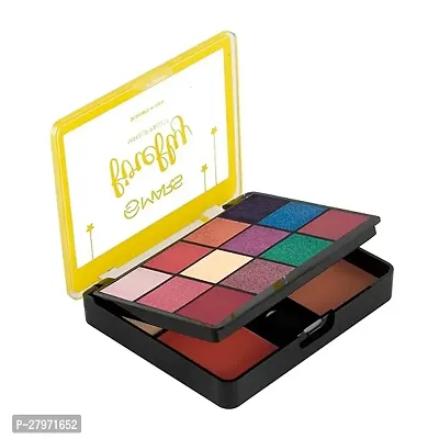 Firefly Makeup Kit with 12 Eyeshadows, Highlighter, Blusher and Bronzer| Highly Pigmented 26.0 gm Shade-1-thumb0