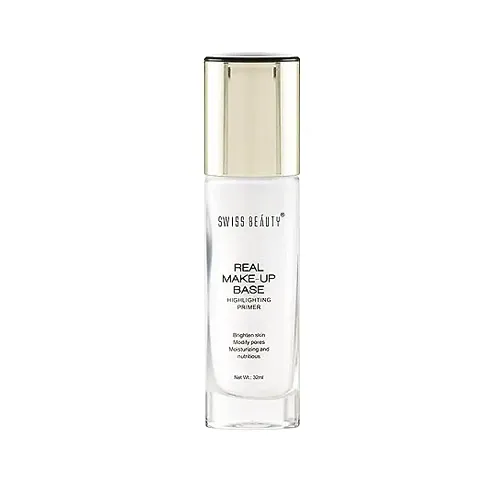 Swiss Beauty Real Makeup Base Highlighting Primer, Face Makeup, 32ml