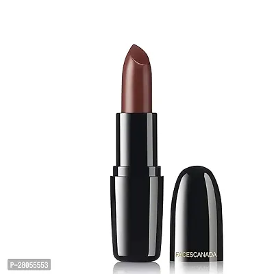 FACES CANADA Weightless Creme Finish Lipstick - Natural Brown (Brown), 4g | Creamy Finish | Smooth Texture | Long Lasting Rich Color | Hydrated Lips | Vitamin E, Jojoba Oil, Shea Butter, Almond Oil-thumb0