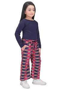 LENYRUIZ- Fashion Casual Kids Girls' Regular Fit Trouser Top Set-thumb4