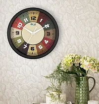 Stylish Fancy Designer Plastic Analog Wall Clock-thumb1