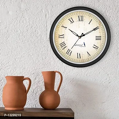 Stylish Fancy Designer Plastic Analog Wall Clock-thumb2