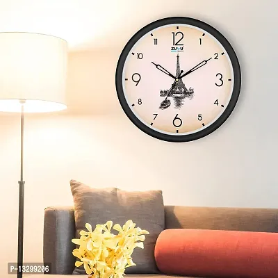 Stylish Fancy Designer Plastic Analog Wall Clock-thumb2