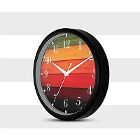 Stylish Fancy Designer Plastic Analog Wall Clock-thumb1