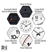 Stylish Fancy Designer Plastic Analog Wall Clock-thumb2