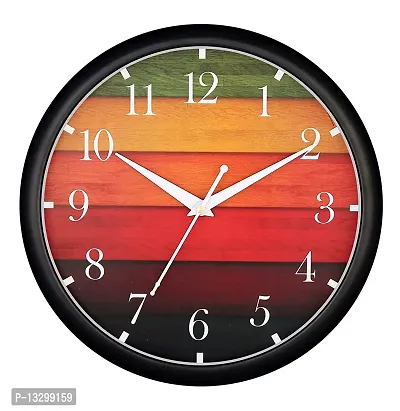 Stylish Fancy Designer Plastic Analog Wall Clock-thumb0