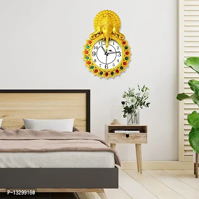 Stylish Fancy Designer Plastic Analog Wall Clock-thumb4