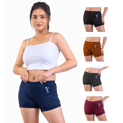 Elegant Bloomers For Women-Pack Of 5