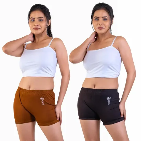 Elegant Bloomers For Women-Pack Of 2