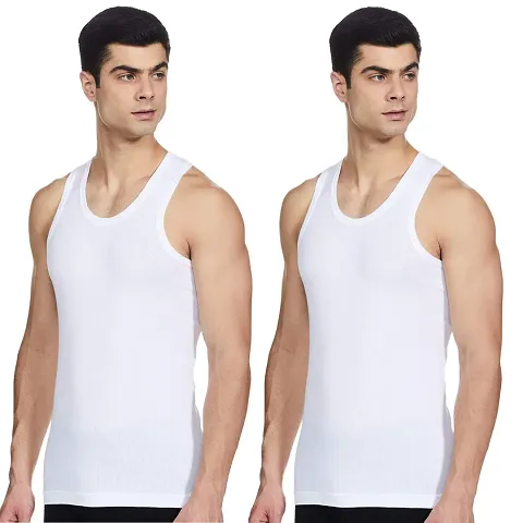 Elegant Solid Vests For Men- Pack Of 2