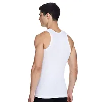 Elegant Cotton Solid Vests For Men- Pack Of 3-thumb1