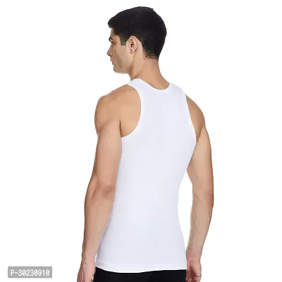 Elegant Cotton Solid Vests For Men- Pack Of 3-thumb2