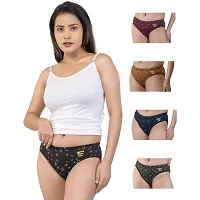 Elegant Cotton Printed Panty For Women-Pack Of 3-thumb1