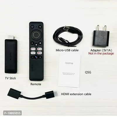 realme 4k Smart Google TV Stick (Black) (Open Box)-thumb4