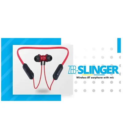 Buy Mobile Black Zebronics ZEB SLINGER Bluetooth Headset with Mic