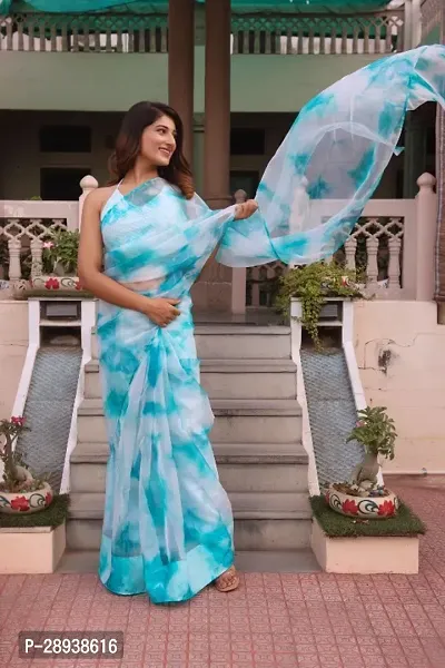 organza tie dye saree-thumb0